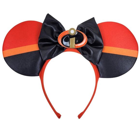 Disney Pixar The Incredibles Minnie Mouse Ears Headband Mrs. Incredible - Picture 1 of 4